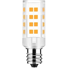 ملحقات الخياطة 4 وات 7/16 لمبات LED لولبية أساسية بدون وميض 82CRI، 400 لومن متوافقة مع نماذج Singer Brother، Bernina، Viking أرقام الأجزاء البديلة المدرجة #7SCW (قطعتان أبيض دافئ 3000K) in Kuwait