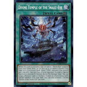 Divine Temple of The Snake-Eye - MP24-EN123 - Prismatic Secret Rare - 1st Edition in Kuwait