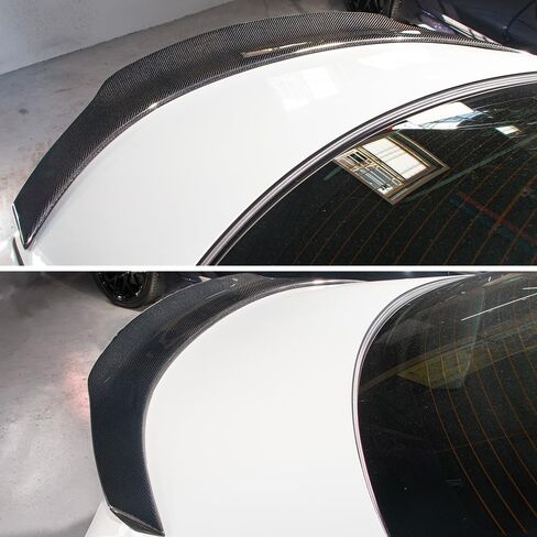 جناح سبويلر لصندوق السيارة من ألياف الكربون الحقيقية من AeroBon متوافق مع 2013-2019 Mercedes CLA-Class C117 (H+ Style) in Kuwait