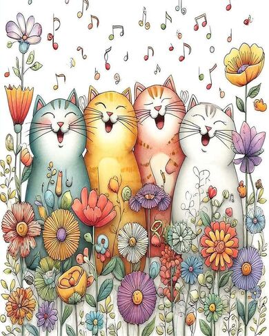 Adult Paint by Number Kits,The Mysterious King of Cats,Paint by Numbers Kit for Adults Beginner, Relaxing DIY Paint by Numbers kit for Adults,Acrylic Painting for Gift Home Wall Decor (16×20in) in Saudi Arabia