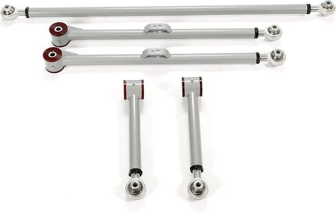 Rear Control Arm & Track Bar Compatible with 2003-2009 Toyota 4Runner FJ Cruiser 2WD/4WD Adjustable 2"-4" Upper Lower Control Arm Kit Steel in Saudi Arabia