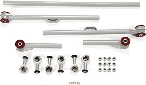 Rear Control Arm & Track Bar Compatible with 2003-2009 Toyota 4Runner FJ Cruiser 2WD/4WD Adjustable 2"-4" Upper Lower Control Arm Kit Steel in Saudi Arabia