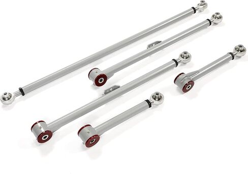 Rear Control Arm & Track Bar Compatible with 2003-2009 Toyota 4Runner FJ Cruiser 2WD/4WD Adjustable 2"-4" Upper Lower Control Arm Kit Steel in Saudi Arabia