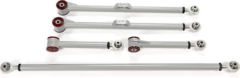 Rear Control Arm & Track Bar Compatible with 2003-2009 Toyota 4Runner FJ Cruiser 2WD/4WD Adjustable 2"-4" Upper Lower Control Arm Kit Steel in Saudi Arabia