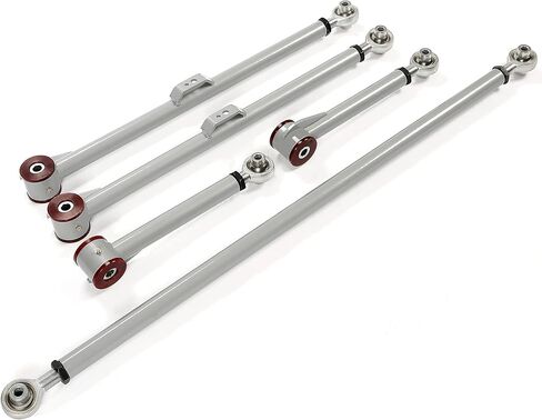 Rear Control Arm & Track Bar Compatible with 2003-2009 Toyota 4Runner FJ Cruiser 2WD/4WD Adjustable 2"-4" Upper Lower Control Arm Kit Steel in Saudi Arabia