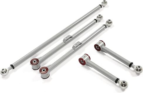 Rear Control Arm & Track Bar Compatible with 2003-2009 Toyota 4Runner FJ Cruiser 2WD/4WD Adjustable 2"-4" Upper Lower Control Arm Kit Steel in Saudi Arabia