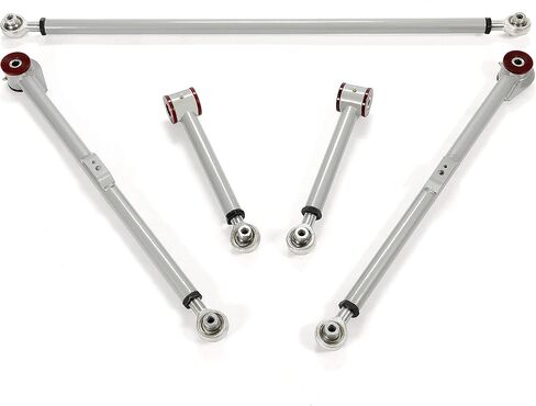 Rear Control Arm & Track Bar Compatible with 2003-2009 Toyota 4Runner FJ Cruiser 2WD/4WD Adjustable 2"-4" Upper Lower Control Arm Kit Steel in Saudi Arabia