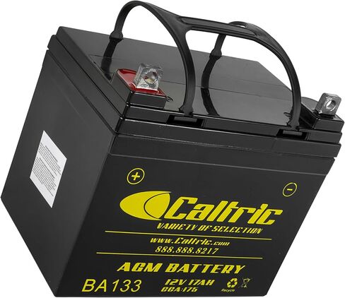 Caltric Agm Battery Compatible with Yamaha Rhino 660 Yxr660 4X4 2004 2005 2006 2007 in Saudi Arabia
