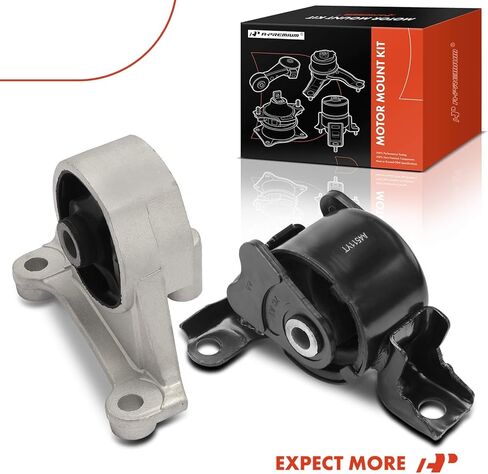A-Premium Engine Motor Mount and Transmission Mount Kit Compatible with Honda Civic & Acura EL, 2001 2002 2003 2004 2005, 1.7L, Manual Transmission, 2-PC Set, Replace# 50840S5A010, 50805S5A033 in Saudi Arabia