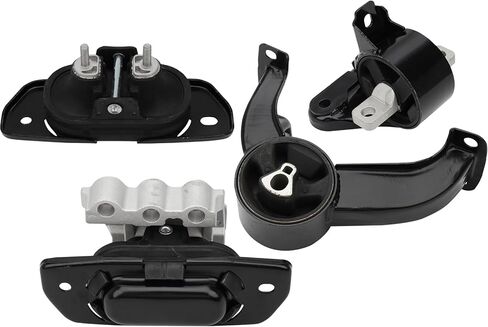 4PCS Engine Motor Mounts & Transmission Mount Set Compatible with Dodge Avenger 2.4L 2008-2014, Chrysler Sebring 2.4L 2.7L 3.5L 2007-2010, Replace# A5420 A5469 A5465 A5443 in Saudi Arabia