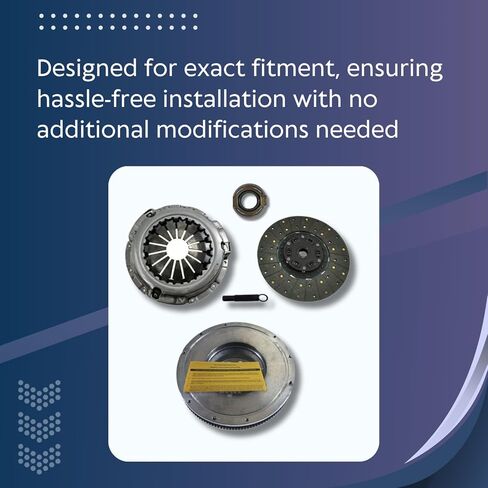 Aisin EFT Stage 2 Clutch Kit With HD Flywheel For 2005-2015 Tacoma, Tundra, FJ Cruiser With 4.0L Engine - Precise Fit For Improved Performance and Durability - Comes With 12 Month Brand Warranty in Saudi Arabia