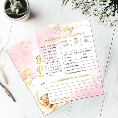 CUTHOLLOW Kitchen Recipe Cards 5x7in - 50PCS Double Sided Blank Vertical Recipe Cards Cute Design with Lines, Prep-time & Cook Time for Bridal Shower, Housewarming Gift, Meal Planning, Family Recipes in Saudi Arabia