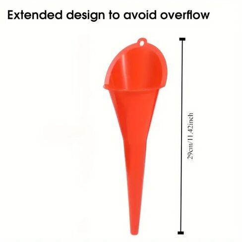3pcs Car Motorcycle Long Mouth Funnel, Diesel Filling Tool Plastic, Anti-Splash Refueling Oil Liquid Nozzle in Saudi Arabia