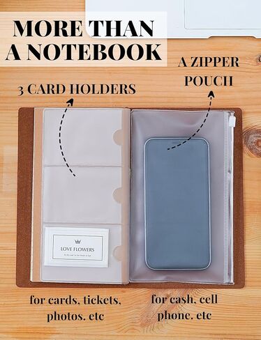 مجلة هدايا المصور من InnoBeta للنساء والرجال، هدايا التصوير الفوتوغرافي للمصورين، دفتر ملاحظات قابل لإعادة الملء منقوش بالجلد الصناعي، 7 × 5 بوصة - كاميرا - مع قلم in Kuwait