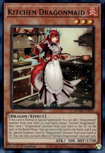 Kitchen Dragonmaid - BLMM-EN058 - نادر جدًا - الإصدار الأول in Saudi Arabia