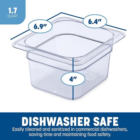 مقلاة الطعام ستوربلاس من كارسلين، مقاس سويدي، عمق 15.24 سم، لون شفاف 3068507 in Kuwait