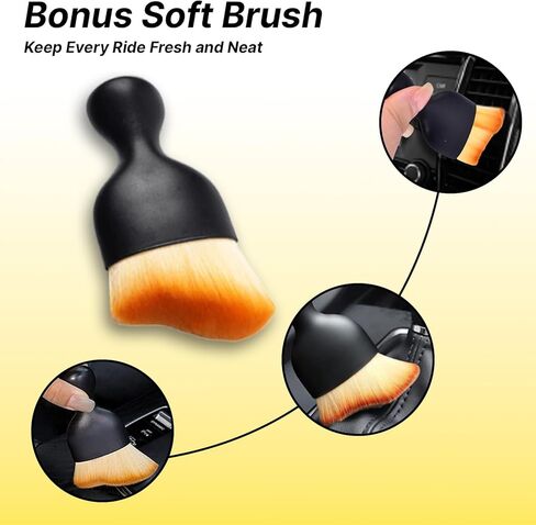 Dash Cover Mat for Ford 1992 1993 1994 1995 1996 F150 F250 F350 with Dust Brush Non-Slip Dashboard Cover Mat Center Console Sunshield Protector Pad Interior Accessories in Saudi Arabia
