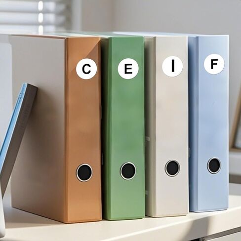 Letter C Round Stickers 1.5 Inch Vinyl Circle Capital Alphabet Initial Labels Self-Adhesive Removable Waterproof Dots Tags for Home Office Inventory 500 PCS in Kuwait