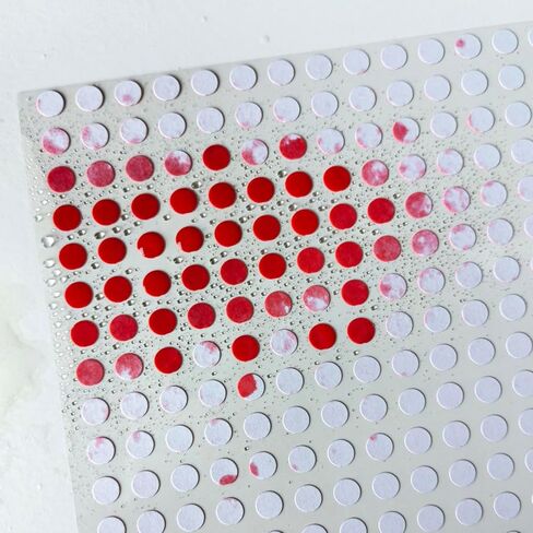 170pcs1.2x0.4 inch Water Sensitive Sticker Turn Red When Got Wet Device Potential Damage Indicator Warranty Void Instruction Liquid Sensor Label in Saudi Arabia