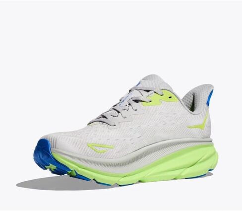 حذاء Hoka الرجالي Clifton 9 الرياضي، Nimbus Cloud/الصوف الفولاذي، 11.5 in Kuwait