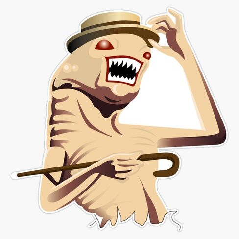 Magnet Spaceballs Alien Magnetic Vinyl Sticker 5" in Saudi Arabia