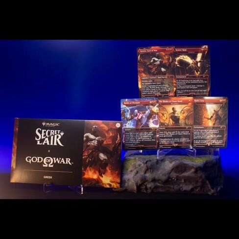 Magic the Gathering Secret Lair x God of War: اليونانية (بدون رقائق) in Saudi Arabia