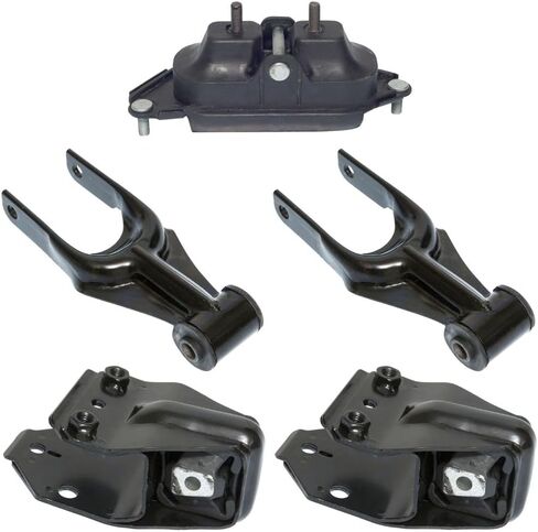 مجموعة 5 قطع من حامل محرك المحرك، تناسب 2006 - 2011 Chevy Impala / Monte Carlo 3.5L / 3.9L - بديل مثالي لـ 3090 A5372، 2906 A2906، 3104 A5263 - تعزيز الاستقرار والأداء in Kuwait