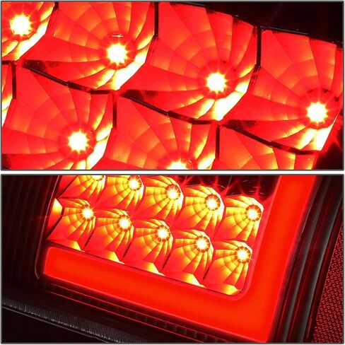 DNA MOTORING TL-F25008-LED-CH-RD LED Tail Light Assembly Driver & Passenger Side [Compatible with 08-16 F250-F550 SD / 09-16 F350 F450/15-16 F550] in Saudi Arabia
