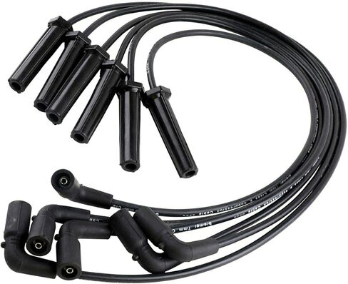 أسلاك توصيل الإشعال 6 قطعة 4.3L V6 لـ 2007-2013 Chevy GMC Silverado 1500 Sierra 1500 لـ 2008-2014 Express 1500 لـ 2008-2013 Savana 1500 7mm V6 Models in Saudi Arabia