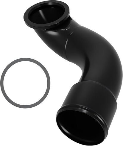 maXpeedingrods 3.5" Black High Flow Turbo Intake Elbow for GMC Sierra Chevy Silverado 2500HD/3500HD 6.6L LML Duramax Diesel 2011-2016 in Saudi Arabia