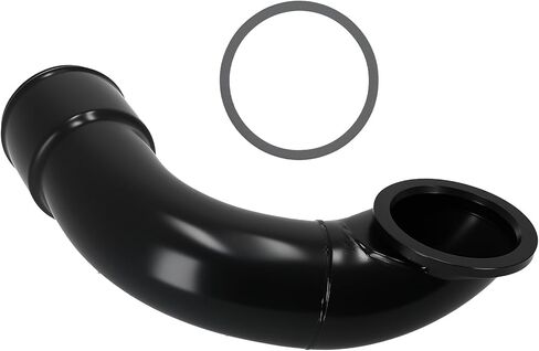 maXpeedingrods 3.5" Black High Flow Turbo Intake Elbow for GMC Sierra Chevy Silverado 2500HD/3500HD 6.6L LML Duramax Diesel 2011-2016 in Saudi Arabia
