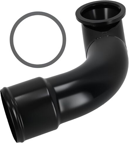 maXpeedingrods 3.5" Black High Flow Turbo Intake Elbow for GMC Sierra Chevy Silverado 2500HD/3500HD 6.6L LML Duramax Diesel 2011-2016 in Saudi Arabia