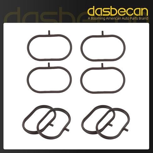 Dasbecan Set of 8 Pieces Intake Manifold Gasket Set Compatible with Nissan Titan XD 2016-2024, Armada Titan 2017-2024, NV2500 NV3500 2018-2021 Replaces# NI1415876K in Saudi Arabia