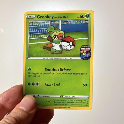 Grookey On The Ball England FA Futsal Promo 003/005 SEALED Pokemon Card in Saudi Arabia