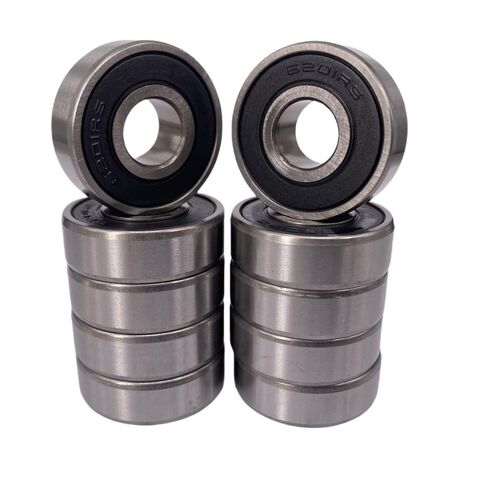 10 Pack 6205-2RS Double Rubber Seal Bearing 25x52x15mm,Pre Lubricated,Stable Performance,Cost Effective, Deep Groove Ball Bearings in Saudi Arabia