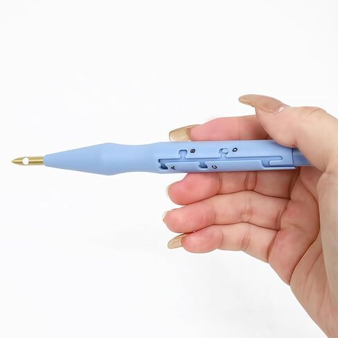 Punch Needle Tool, Adjustable Embroidery Pen for Rug Making | Complete DIY Kit for Handmade Crafts, Gifts for Adults & Beginners in Saudi Arabia