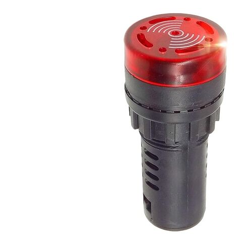22mm Round AD16-22SM Buzzer with LED Signal Indicator 12v24v220v380v high Decibel(GradeAred12v) in Saudi Arabia