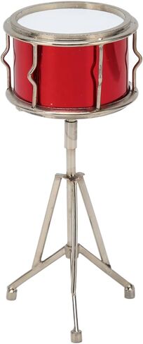 Miniature Snare Drum Dollhouse Musical Instruments Model, Realistic Appearance, Delicate Texture, Gift in Saudi Arabia