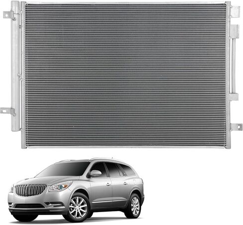 OCPTY A/C AC Condenser Compatible with 2017-2022 for Chrysler for Pacifica | 2020-2022 for Chrysler for Voyager, Replace 30036, 68217320AB, 68339992AA, 68339992AB, CH3030263, CH3030266 Condensers in Saudi Arabia