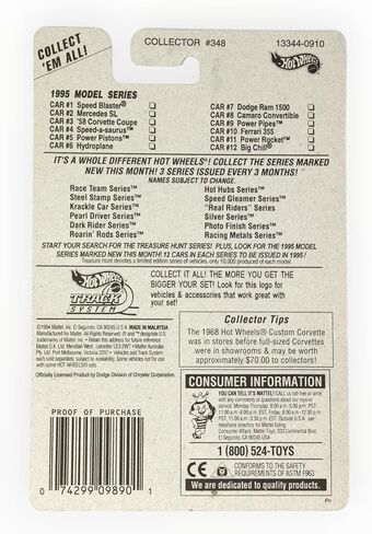 Hot Wheels 1994 1995 Model Series Dodge Ram 1500 7/12, Green in Saudi Arabia