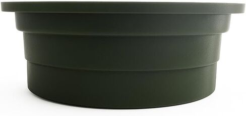 Durable Plastic Round Grate for 3" Drain Pipe - UV Resistant, Ideal for Lawns, Patios, & Landscaped Areas - Green or Black (1 Unit) (GREEN) in Kuwait