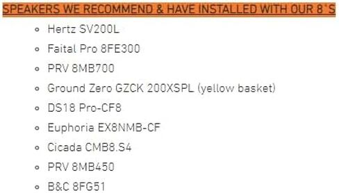 8" Front Motorcycle Harley Saddlebag Speaker Mounting Ring Adapters & Install Kit 2014-2023 in Saudi Arabia