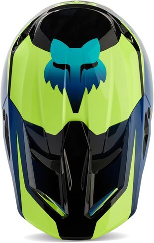 خوذة الدراجة الترابية V1 للجنسين من Fox Racing، أسود/أصفر، مقاس X-Large in Saudi Arabia