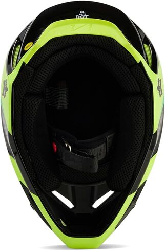 خوذة الدراجة الترابية V1 للجنسين من Fox Racing، أسود/أصفر، مقاس X-Large in Saudi Arabia