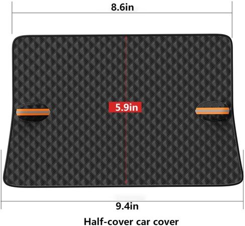 Car Magnetic Windshield Snow Cover for Mazda CX-5 2012-2025, All Weather Application Windshield Cover, Snow Protector, Winter Car Front Window Accessories,B-No Magnetism in Saudi Arabia