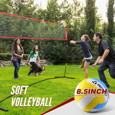 Volleyball Training Equipment Net for Indoor Outdoor Use Volleyball Practice Net Great for Serving and Dunking Drills with Easy Setup in Kuwait