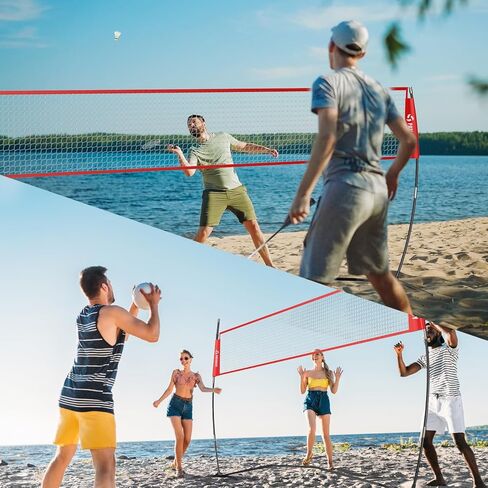Volleyball Training Equipment Net for Indoor Outdoor Use Volleyball Practice Net Great for Serving and Dunking Drills with Easy Setup in Kuwait