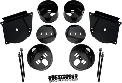 Front & Rear Bag Brackets Bolt on Air Suspension for 1964-72 Chevelle GM A Body, Air Ride Mounts Bracket kit Upper & Lower in Saudi Arabia