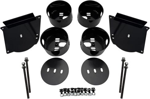 Front & Rear Bag Brackets Bolt on Air Suspension for 1964-72 Chevelle GM A Body, Air Ride Mounts Bracket kit Upper & Lower in Saudi Arabia