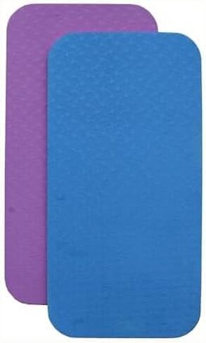2 Pcs Sewing Machine Pedal Mat, 13.3 × 6.1 Inch No Slip Mats for Sewing Machine Foot Pedal, Sewing Accessory, Blue Purple in Saudi Arabia